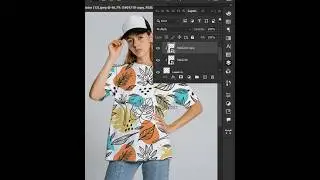 How to add Pattern on tshirt 👕 easily using Photoshop