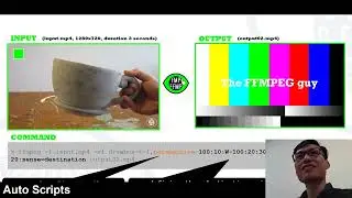 FFmpeg tutorial -  to skew a video to create perspective  Video rotation in xyz 3D