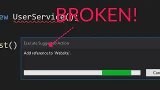Fix for Execute Suggested Action bug in Visual Studio 2019