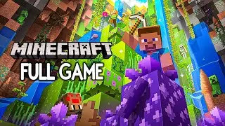 Minecraft - FULL GAME (4K 60FPS) Walkthrough Gameplay No Commentary