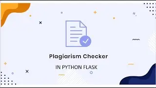 Python flask projects | Similarity detector in python flask | Plagiarism detector in python