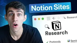 Notion Sites is AMAZING - What You Need to Know