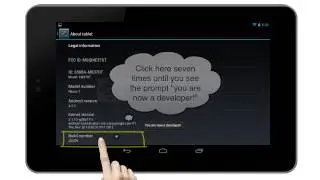 [Android 4.2.2 Jelly Bean] How to Enable USB Debugging on Google Nexus 7