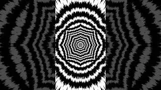 Monochrome Hypnosis: A Mesmerizing Black and White Illusion. #illustration #trippy #shorts