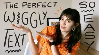 How to Easily Add Wiggly Text to Your Videos... Like an Illustrator!