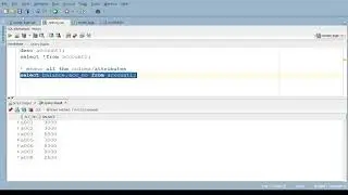 SELECT  Query in ORACLE | How to write select query in oracle properly | SQL select command working