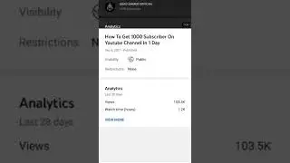 How to get 1000 subscribers on youtube channel