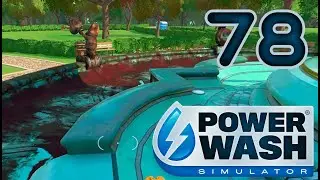 Фонтан с ГНОМАМИ. Часть 3 | PowerWash Simulator | БЕЗ КОММЕНТАРИЕВ | Серия 78