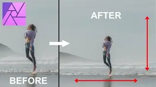 Easy Trick to Extend Your Background/Backdrop in Affinity Photo - Content-Aware Scale Alternative