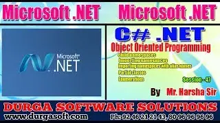 .Net Tutorial | Session - 47| Namespaces by Harsha sir