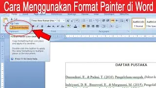 Cara Menggunakan Fitur Format Painter pada Microsoft Word