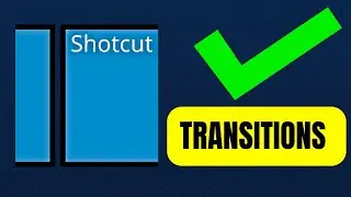 How to Add Transitions in Shotcut WORKS NOW! (2024)