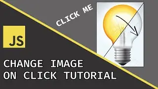 Change Image on a click | Javascript Beginner Projects Tutorial