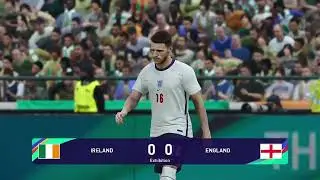 PES 2021 Gameplay | Irlandia - Anglia | Liga Narodów 2024