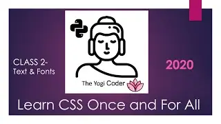 2 - CSS Texts And Fonts Tutorial "Learn CSS Once and For all" Series