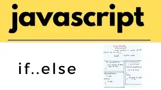 Javascript tutorials for beginners | if else statement in javascript | conditional statements