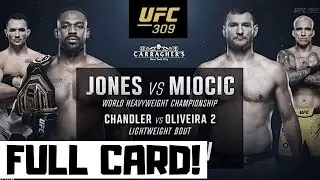 UFC 309 Predictions Jones vs Miocic Full Card Betting Breakdown