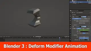 Blender Deform Modifier Animation Tutorial