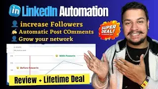 🎯 Increase Your LinkedIn Followers, Reach With AI Tool | Powerin Review:  Demo + Lifetime Deal 🚀⭐