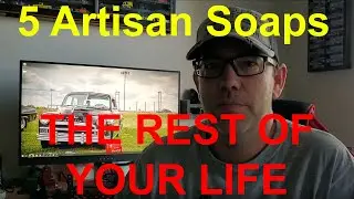 If I Could Only Choose 5 Artisans Soaps for the Rest of Your Life Challenge - Kevy Shaves Tag Video