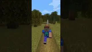 Осень в майнкрафте  #minecraft #майн #майнкрафт