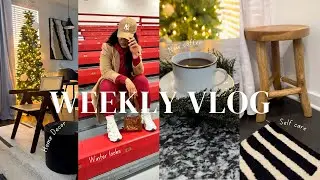 Vlog| Home Decor Updates, Self Care Night, Cooking the Hubbies Favorite Meal + New Hair ft Unice