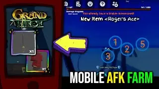 [GPO] How To AFK Farm ROGER in Mobile 🏴‍☠️🗡️