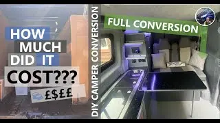 How much does a DIY van conversion cost? Transit Custom Conversion