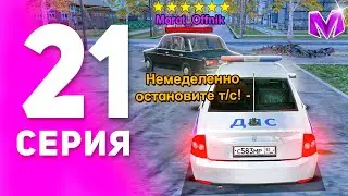 1 ГОД ПУТИ БОМЖА на МАТРЕШКА РП #21 - БУДНИ ДПС в 2024 ГОДУ на MATRESHKA RP! (CRMP MOBILE)