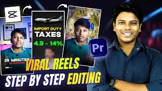 Viral Reels Editing | Step by Step  Editing Tutorial | Premiere Pro Editing tutorial