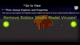 How To Remove Viruses from Roblox Models!