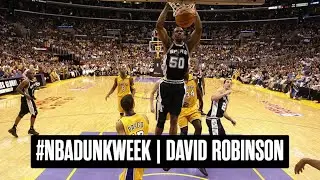 NBA Dunk Week | Best of San Antonio Spurs David Robinson