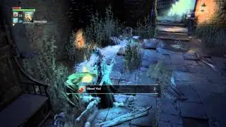 Bloodborne - Old Yharnam: Online Coop Random Gameplay (Host Died) I Use Silencing Blank