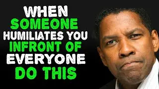 DO THIS, And People will RESPECT You Immediately: COMMAND RESPECT | Denzel Washington Motivation