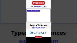 Types of Sentences  #shorts