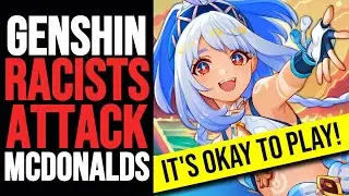 RACE OBSESSED Genshin Boycotters ATTACK McDonald's collaboration and threaten families!