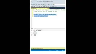 Find Employee with third highest salary | SQL Interview Questions
