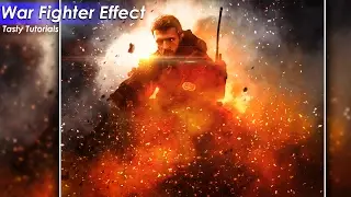 Stunning WarFighter Photo Effect Photoshop CC 2017 Tutorial