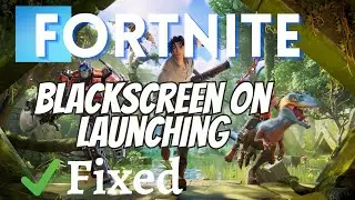 Fortnite Black Screen Fix | Fortnite Black Screen On Launch | Fortnite black screen pc(Easy Fix)