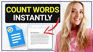 HOW TO CHECK WORD COUNT IN GOOGLE DOCS