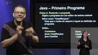 Computer Programming - Class 04 - Programming Languages ​​and a First Program (LIBRAS)