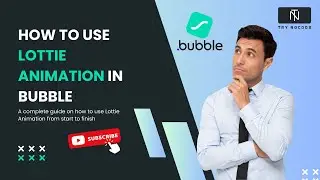 How to use lottie Animation in bubble