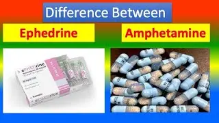 Difference Between Ephedrine and Amphetamine