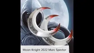 Moon Knight 2022 Marc Spector Crescent Darts Cosplay Props