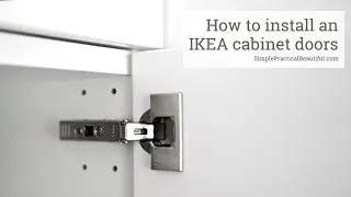 How to Install an IKEA Cabinet Door