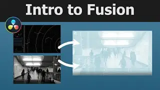 How to start using DaVinci Resolve Fusion | DaVinci Resolve Fusion 16 Beginner Tutorial