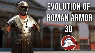 3D Evolution of Roman armor(753BC-486AD)