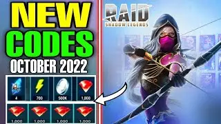 NEW PROMO CODES FOR RAID SHADOW LEGENDS IN OCTOBER 2022 - RAID SHADOW LEGENDS CODES 2022