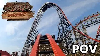 Wildcats Revenge Front Row POV Hersheypark Incredible RMC Hybrid Coaster