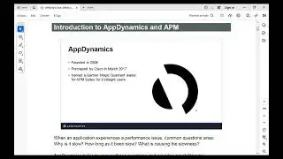 Overview of AppDynamics